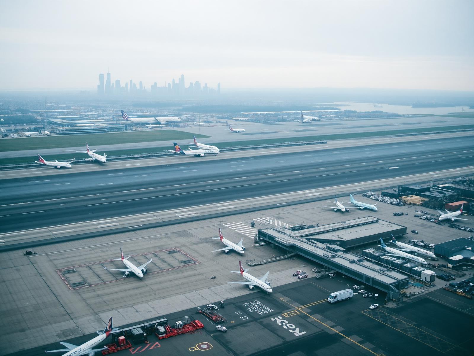 New York Airport, USA