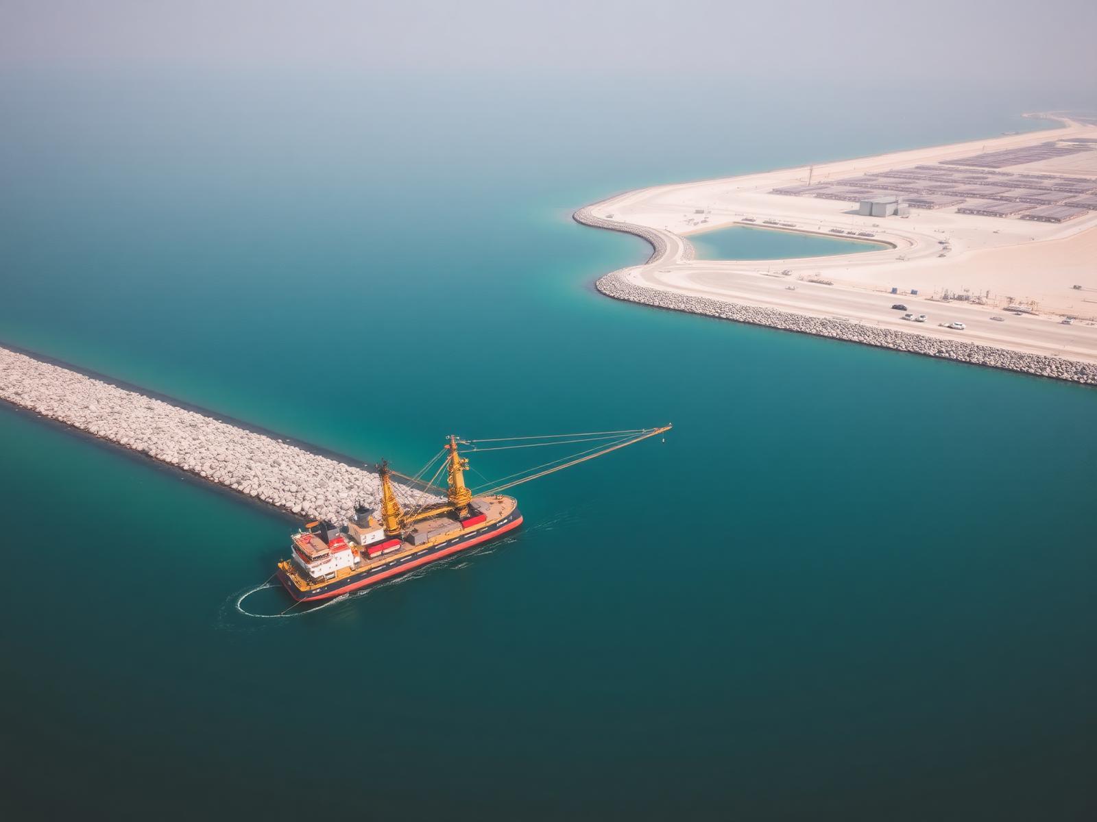 Khalifa Port Marine Works, Abu Dhabi, UAE